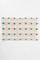 Taryn Cotton Geometric Bath Mat