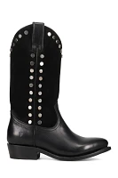 Frye Billy Pull-On Studded Western Boots