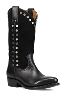 Frye Billy Pull-On Studded Western Boots