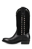 Frye Billy Pull-On Studded Western Boots