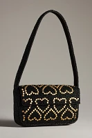 The Fiona Shoulder Bag: Studded Heart Edition