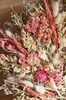 Dried Pink Florals Wreath