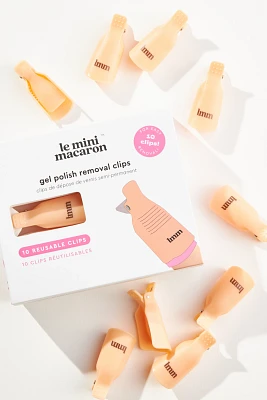 Le Mini Macaron Reusable Gel Polish Removal Clips