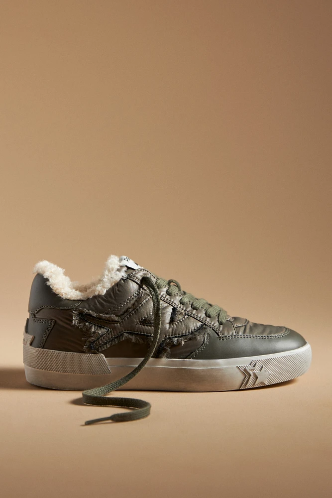 Ash Malibu Faux-Fur Sneakers