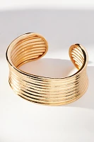 Ribbed Cuff Bracelet