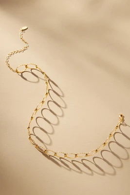 Weightless Link Choker Necklace