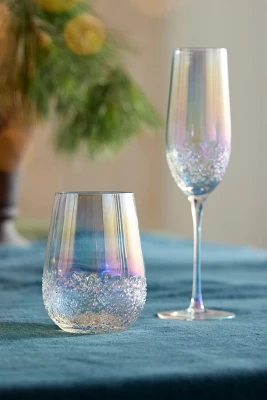 Iridescent Cocktail Glass