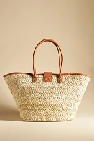 LSPACE Alfie Straw Tote