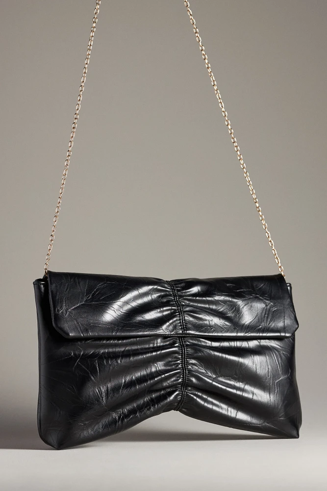 Scrunched Envelope Clutch