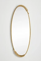 Olive Leaf Oval Wall Mirror