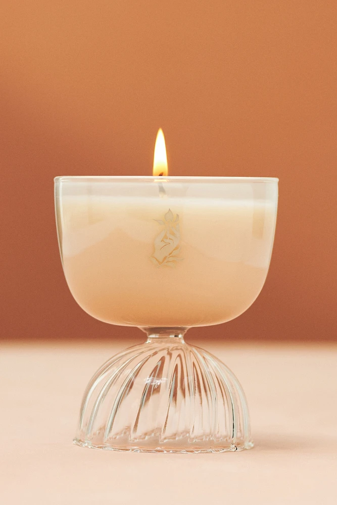 Rewined Prosecco Coupe Glass Candle