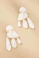 Resin Chandelier Drop Earrings