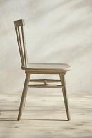 Windsor Teak Side Chairs, Set of 2