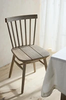 Windsor Teak Side Chairs, Set of 2