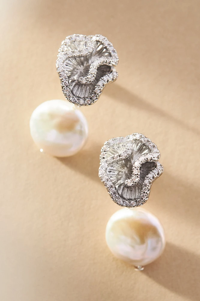 Shashi Arya Pearl Drop Earrings