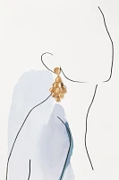 Shell Scallop Drop Earrings