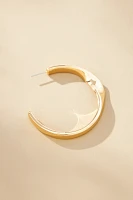 Twist Hoop Earrings