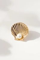 Pearl Shell Post Earrings