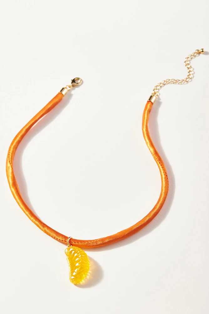 Fruit Pendant Necklace