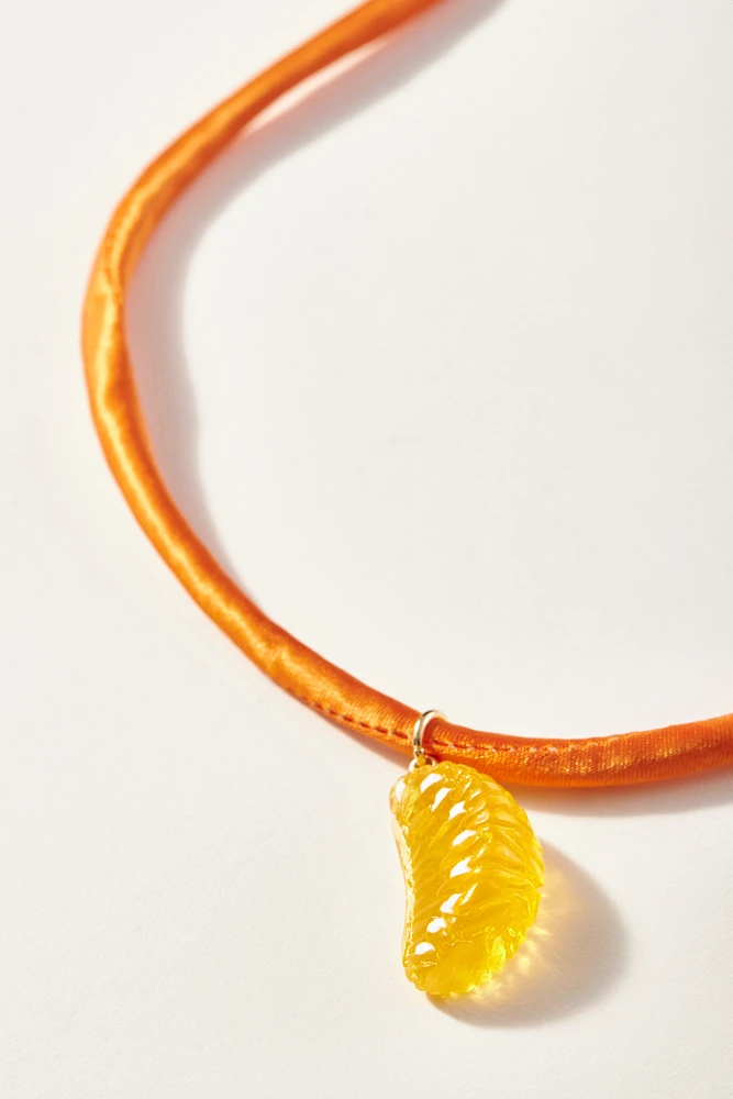 Fruit Pendant Necklace