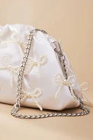 The Frankie Mini Clutch: Pearl Bows Edition