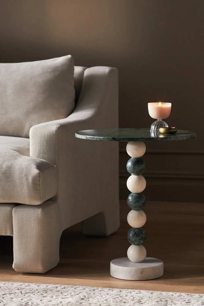 Bauble Marble Round Side Table