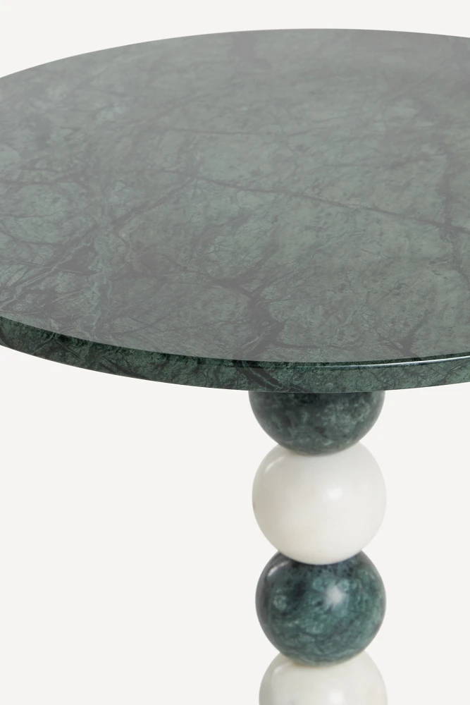 Bauble Marble Round Side Table