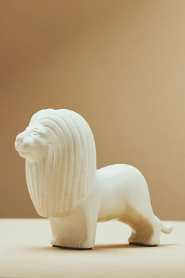 White Lion Decorative Object