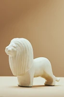 White Lion Decorative Object