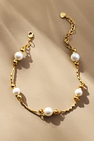 Pearl Link Chain Necklace