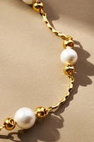 Pearl Link Chain Necklace