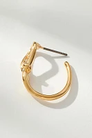 Looped Mini Hoop Earrings