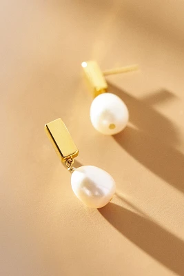 Saint Valentine Relic Pearl Drop Earrings