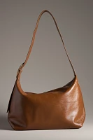 Round Buckle Slouchy Bag