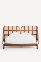 Nest Rattan Nightstand Bed