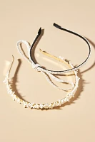 Getaway Pearl Headbands, Set of 2