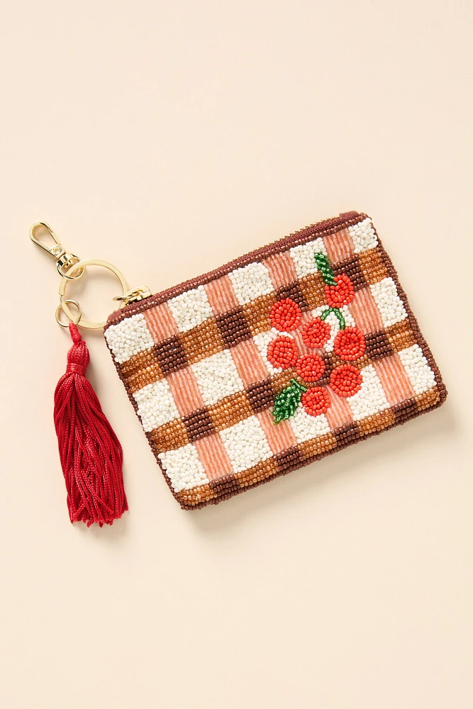 Beaded Coin Purse: Picnic Edition