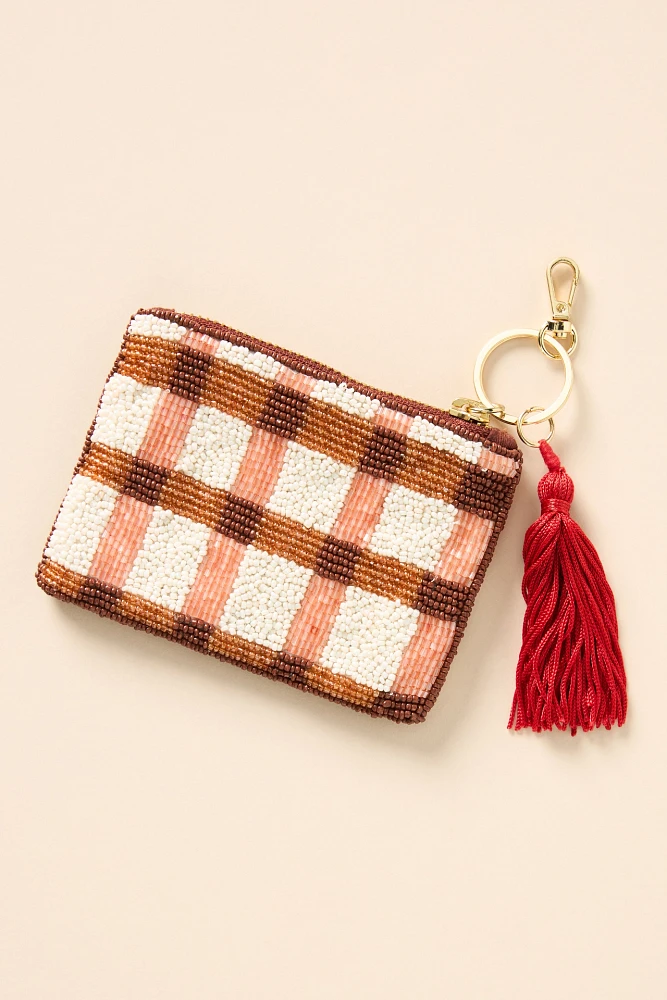 Beaded Coin Purse: Picnic Edition