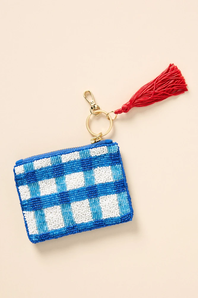 Beaded Coin Purse: Picnic Edition