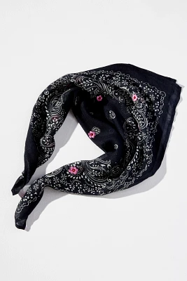 Chan Luu Daisy Embroidered Scarf