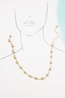 Crystal Puka Shell Necklace