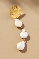 GISEL B. Rosa Pearl Earrings