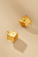 ALÉMAIS Dice Stud Earrings