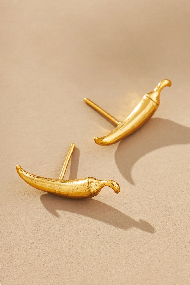 ALÉMAIS Chilli Stud Earrings