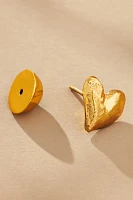 ALÉMAIS Heart Stud Earrings