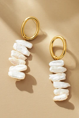 GISEL B. Eva Long Curls Drop Earrings