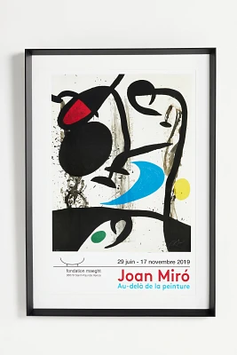 Joan Miró Vintage Poster Wall Art