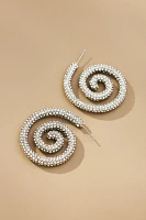 BaubleBar Swirl Drop Earrings