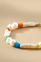 Éliou Silvi Colorful Pearl Bracelet