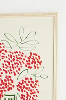 Orange Berries in a Vase Wall Art